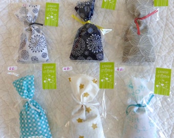 Lavender sachets, lavender in the South, multicolor