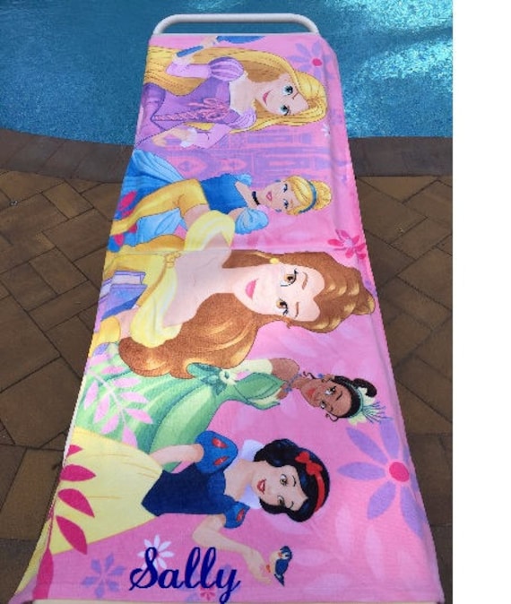 Oversized 30x60 Disney Princess Beach Towel