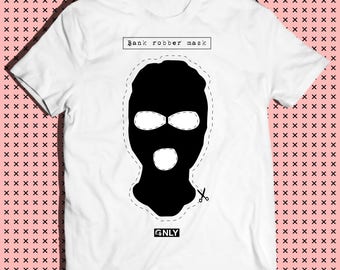 Bank robber mask (thief mask, instagram, tumblr, pinterest, snatch)