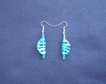 A slice of Blue Lagoon earrings