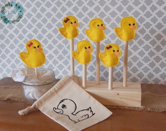 Five Little Ducks Finger Puppets