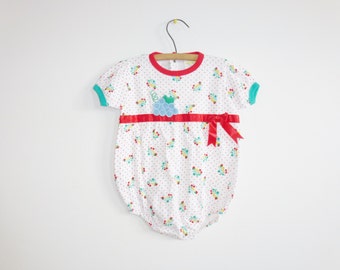 Vintage Fruits Romper