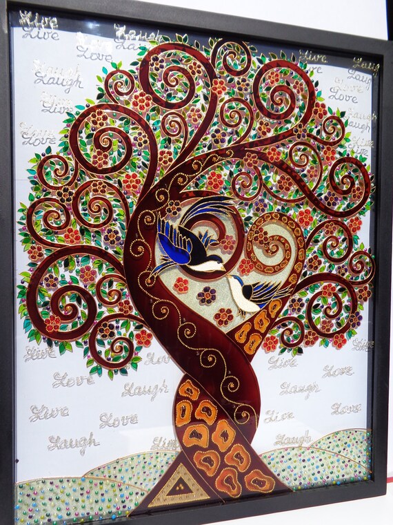 Tree of love art 17x21 Love tree Tree of life art