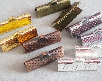 10 lobster claws 20 x 6 mm 5 colors
