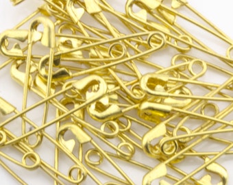 23mm Gold Safety Pins 40pcs  70301002