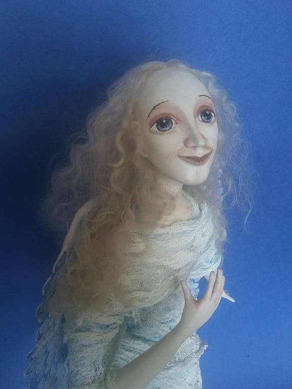 Ooak Pure Sculpt doll Angel of Hope Interior doll