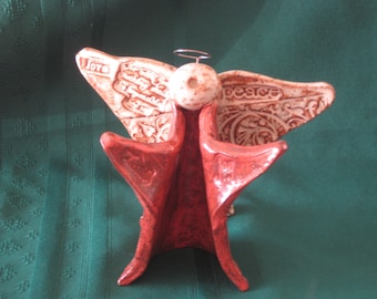 2017 Angel in Red and White