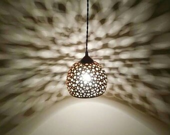 Lighting - Pendant light - Ceramic lighting - pendant lamp - pottery - ceiling light - Home decor lighting - Pottery - custom lighting