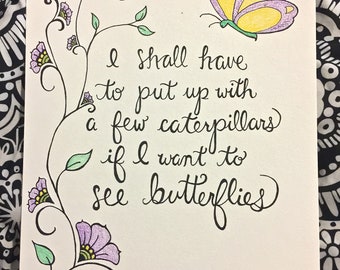 The Little Prince Quote Original Art