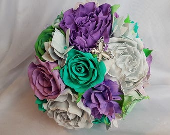 Handmade wedding bouquet, bridal bouquet