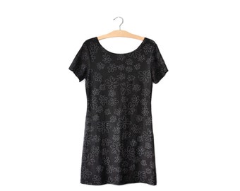 90s daisy motif minidress | S/M