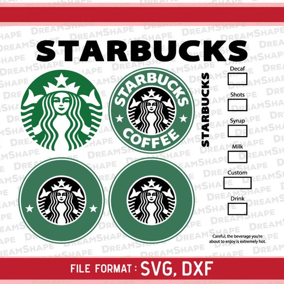 Download Starbucks Logo SVG Files, Starbucks DXF Cutting Files ...