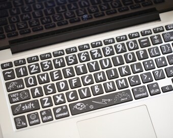 MacBook Keyborad protector Keyboard Skin Macbook Keyboard Decal Macbook Pro Macbook Air Sticker apple wireless keyboard xiaoheiban
