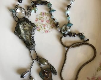 What Should I Wish For? Assemblage Necklace