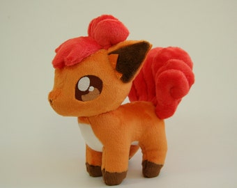 Pokemon Inspired Vulpix Plush Fan-made - Made-to-Order