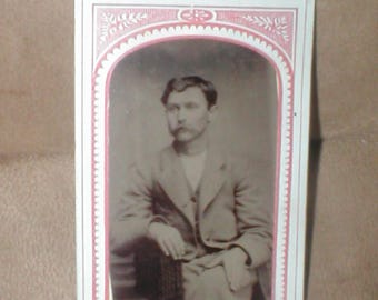 Antique Tin-Type Photo from the 1800's