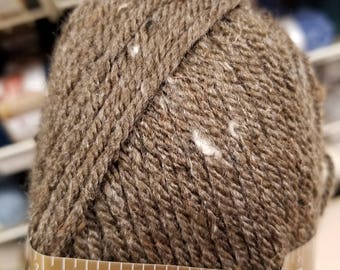 Brown with Soft White Speckles