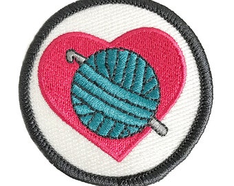 Crochet Love Craftbadge craft merit badge