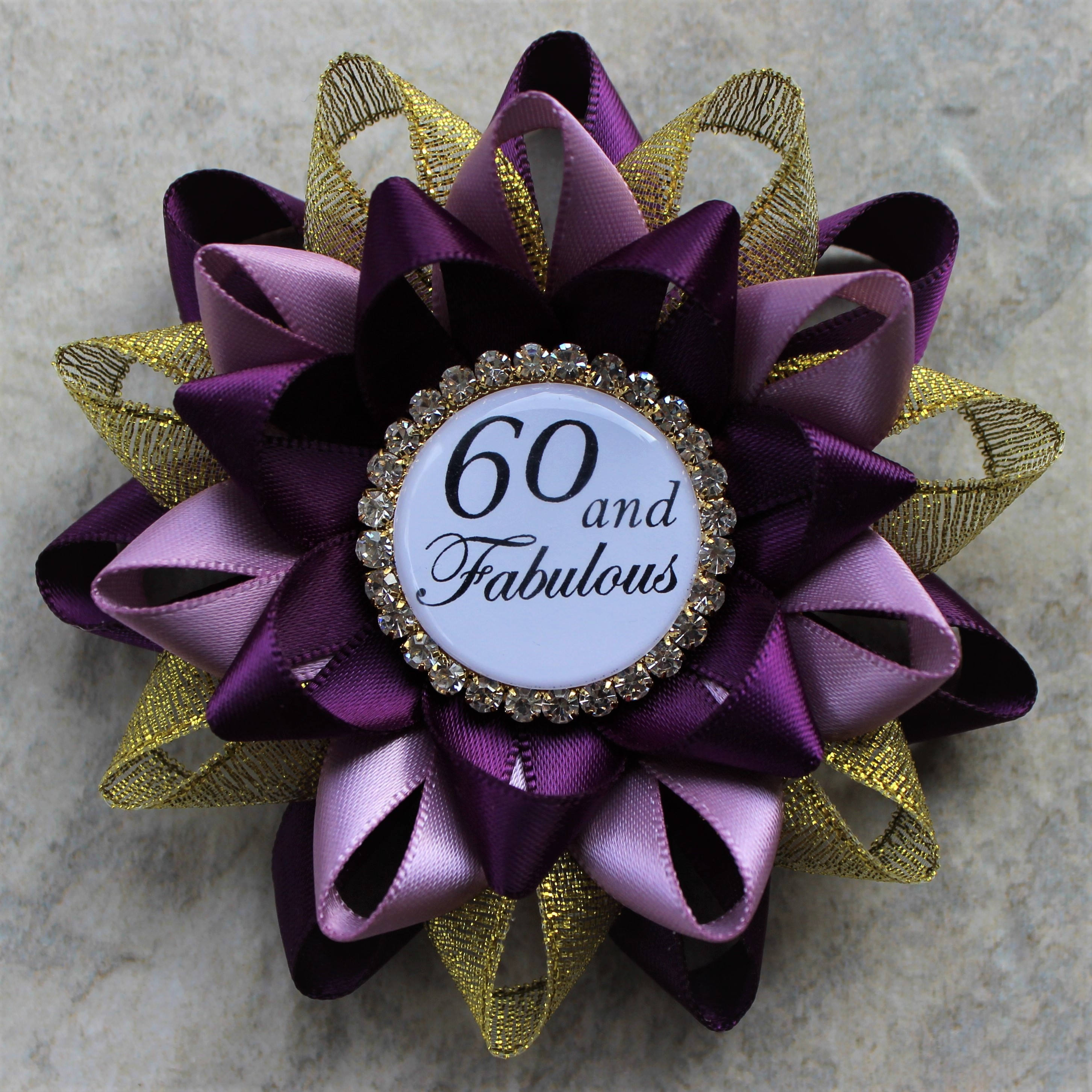 60th Birthday Gifts for Women 60th Birthday Pin 60th Birthday Gift