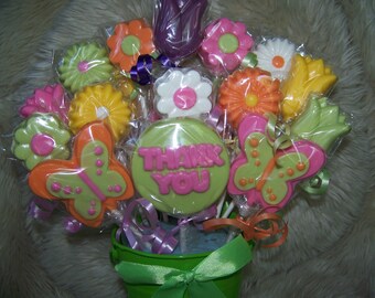 15 Pc "Thank You" Edible Bouquet