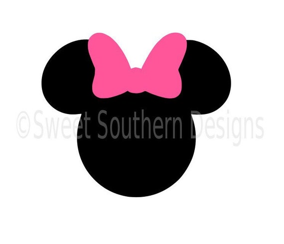 Minnie Mouse SVG instant download design for cricut or