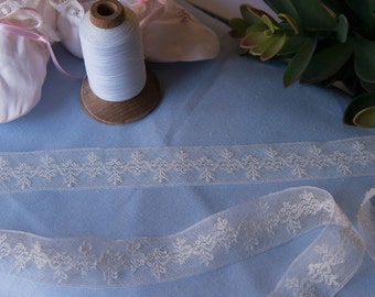 French Maline - (LFM1INS378) 1" Insertion (Pattern - Crown)
