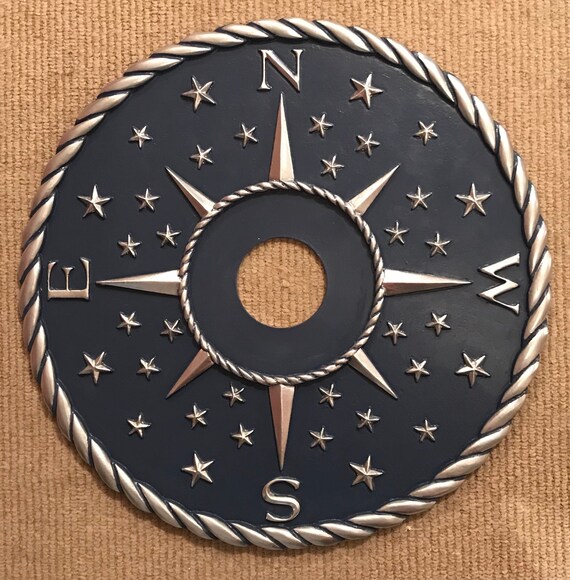 Compass Ceiling Medallion Rose