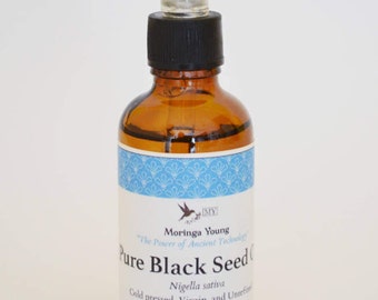 100% Pure Organic Black Seed Oil (Unrefined, Virgin)