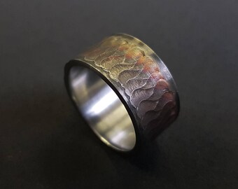 Welded Ring, Tig Ring, GTAW Ring, Welded Art, Walking The Cup, Walking The Cup Ring, Welder's Ring, Gift For Welders