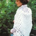 Crochet Shell Shawl 1970's Vintage Crocheting PDF PATTERN