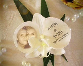 Exotica Orchid boutonniere