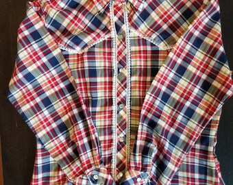 Women's small western button up