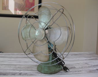Vintage Electric Fan, Eskimo Desk Fan, McGraw Electric Fan