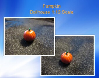 Dollhouse Miniature 1:12 Whole Pumpkin
