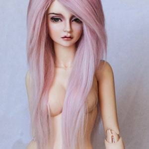 Extra long bjd wig ( alpaca suri )