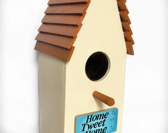 Home Tweet Home Birdhouse/ Bird / Nesting Box - HandCrafted Wood