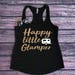 Happy glamper. Camping shirt. Glamping shirt. Glamping tank. Happy little glamper. Glamping life. Camping tank top. Camping life. Camping
