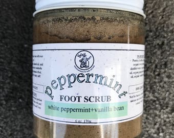 Peppermint Foot Scrub
