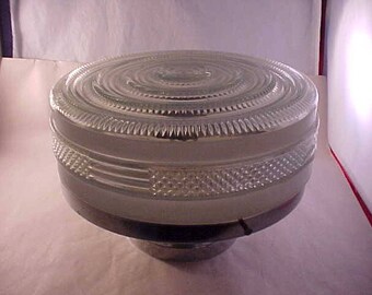 Chrome Ceiling Light Fixture Complete 2 Bulb