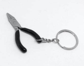 Jewelers Key Ring Pliers 60mm Flat Nosed Jewelry plain pliers