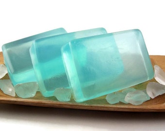 Ocean Rain Scented Soap, Handmade Soap, Natural Ingredients, Beach Themed Soap, Best Selling Item