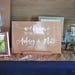 Custom Acrylic Wedding Welcome Sign - Rose Gold - welcome to the wedding of