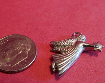 Twenty Pewter Angel Charms