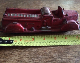 1940’s Auburn Rubber Fire Truck toy