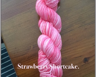 4Ply Hand Dyed Merino & Nylon Sock Yarn.