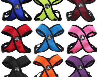 Choke Free More Comfort Adjustable X Dog Harness Сriss Сross Soft Mesh Puppy Small Medium Large XXS, XS, S, M, L, XL
