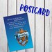 Ravenclaw Harry Potter House Planner Postcard Dashboard Divider Hogwarts
