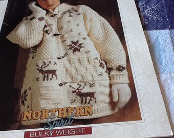 Bernat - Northern Spirit - knitting pattern leaflet Only