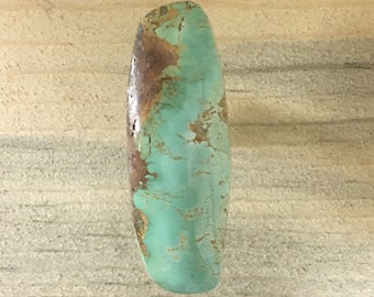 Natural Royston turquoise cabochon
