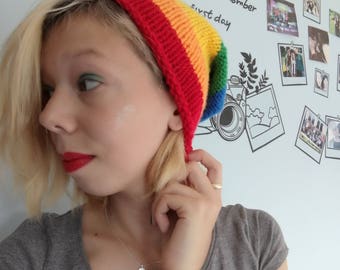 Rainbow Pride Beanie